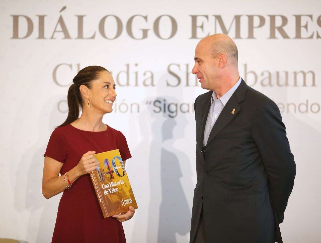 Claudia Sheinbaum expone su visión de desarrollo para el país ante empresarios y empresarias de Nuevo León