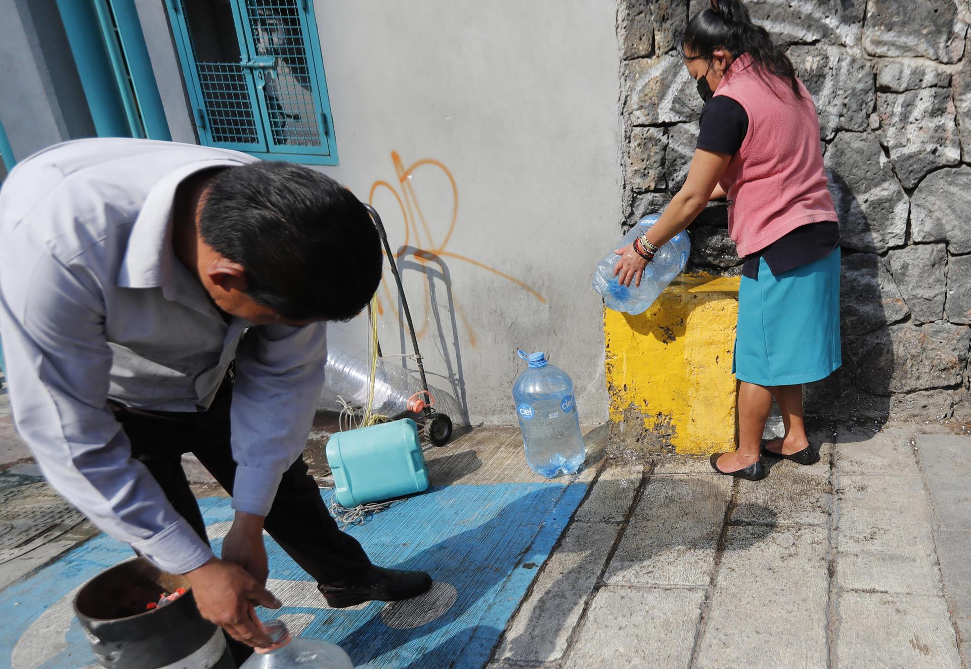 Santo Domingo, el pueblo que recuerda la persistente escasez de agua en Ciudad de México