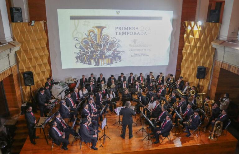 Celebrarán el 123 Aniversario de la Banda Sinfónica del estado