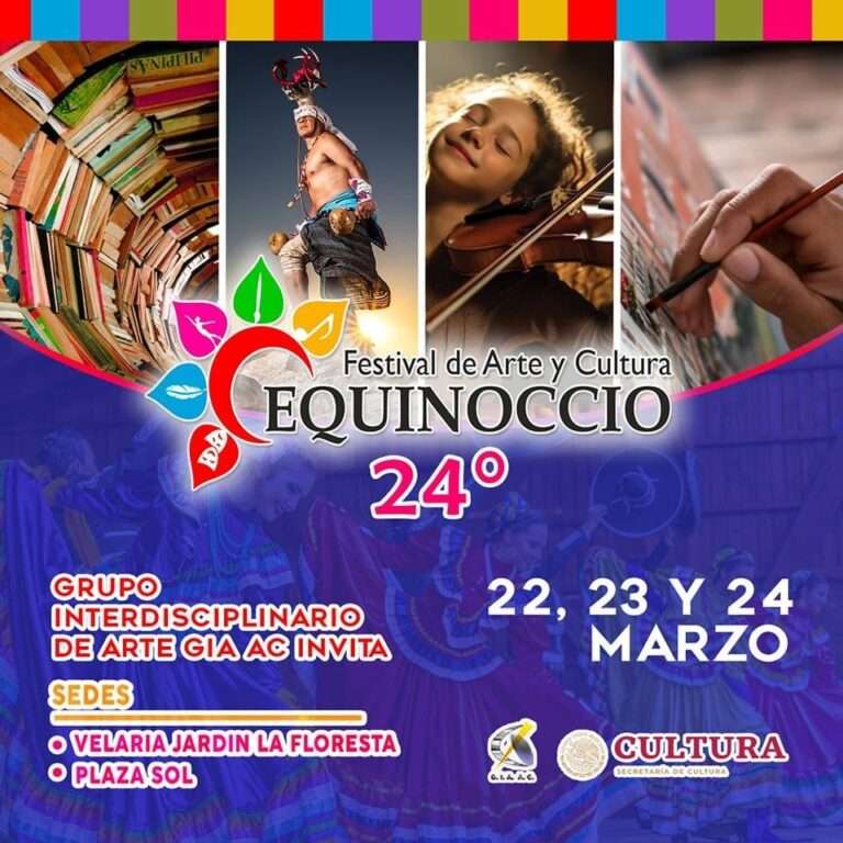 Hoy inicia el Festival de Arte y Cultura Equinoccio