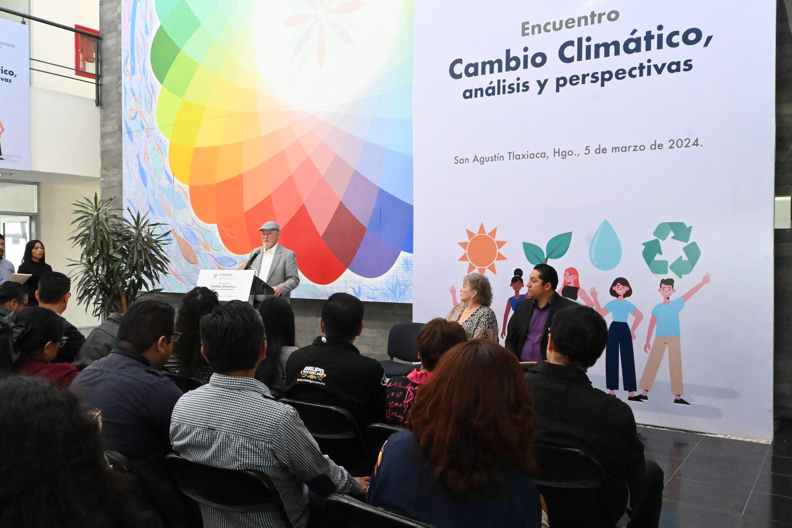 Realizan encuentro sobre cambio climático