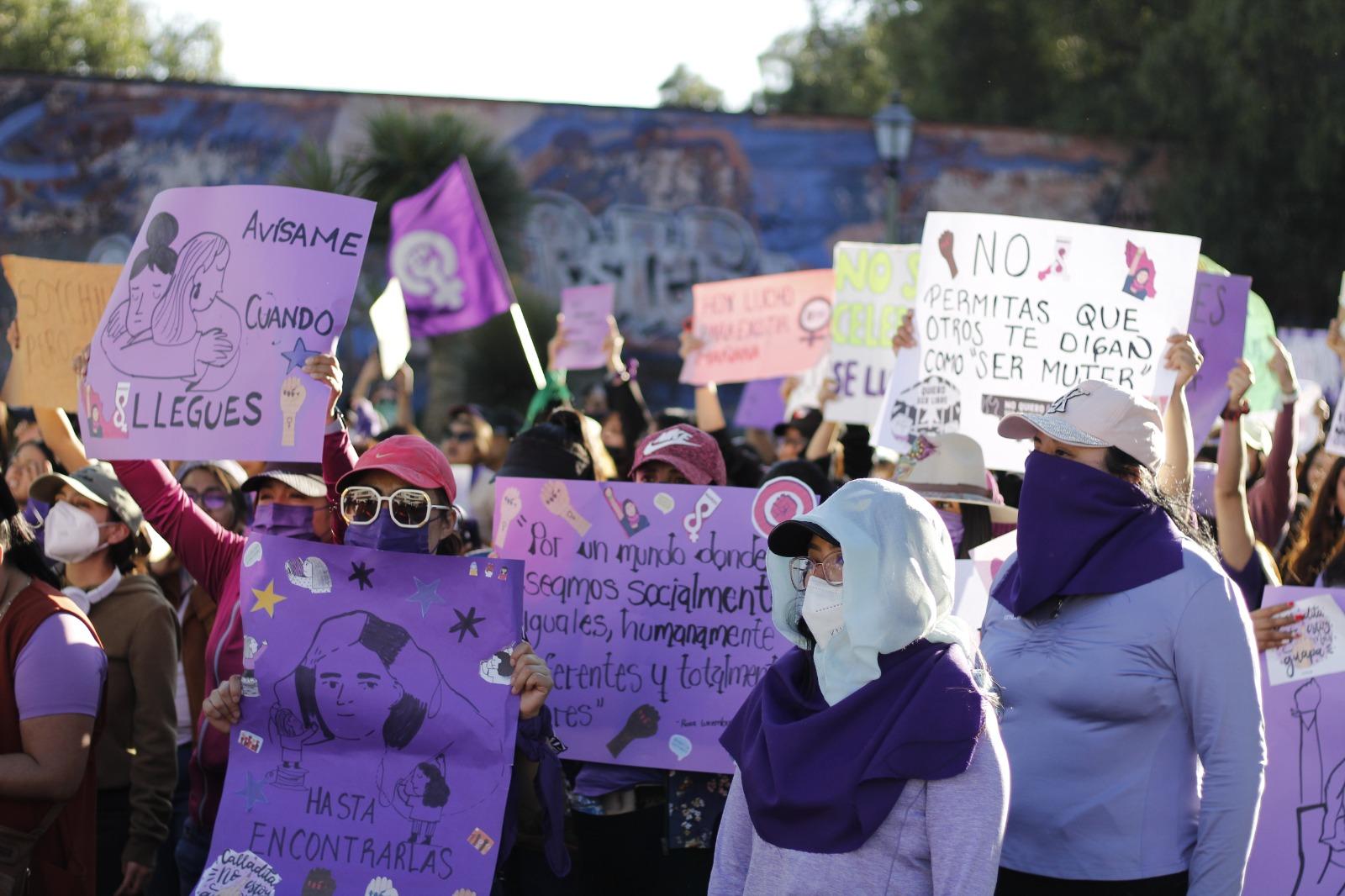 Colectivos feministas se preparan para conmemorar el 8M