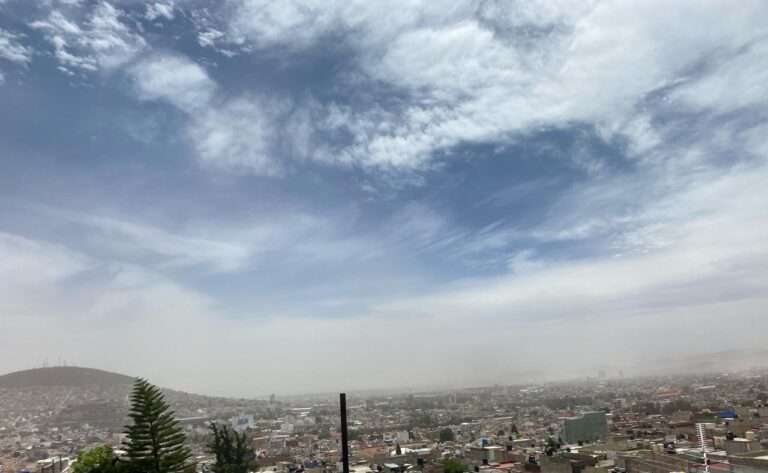 Alertan sobre fuertes rachas de viento y la posibilidad de lluvias aisladas