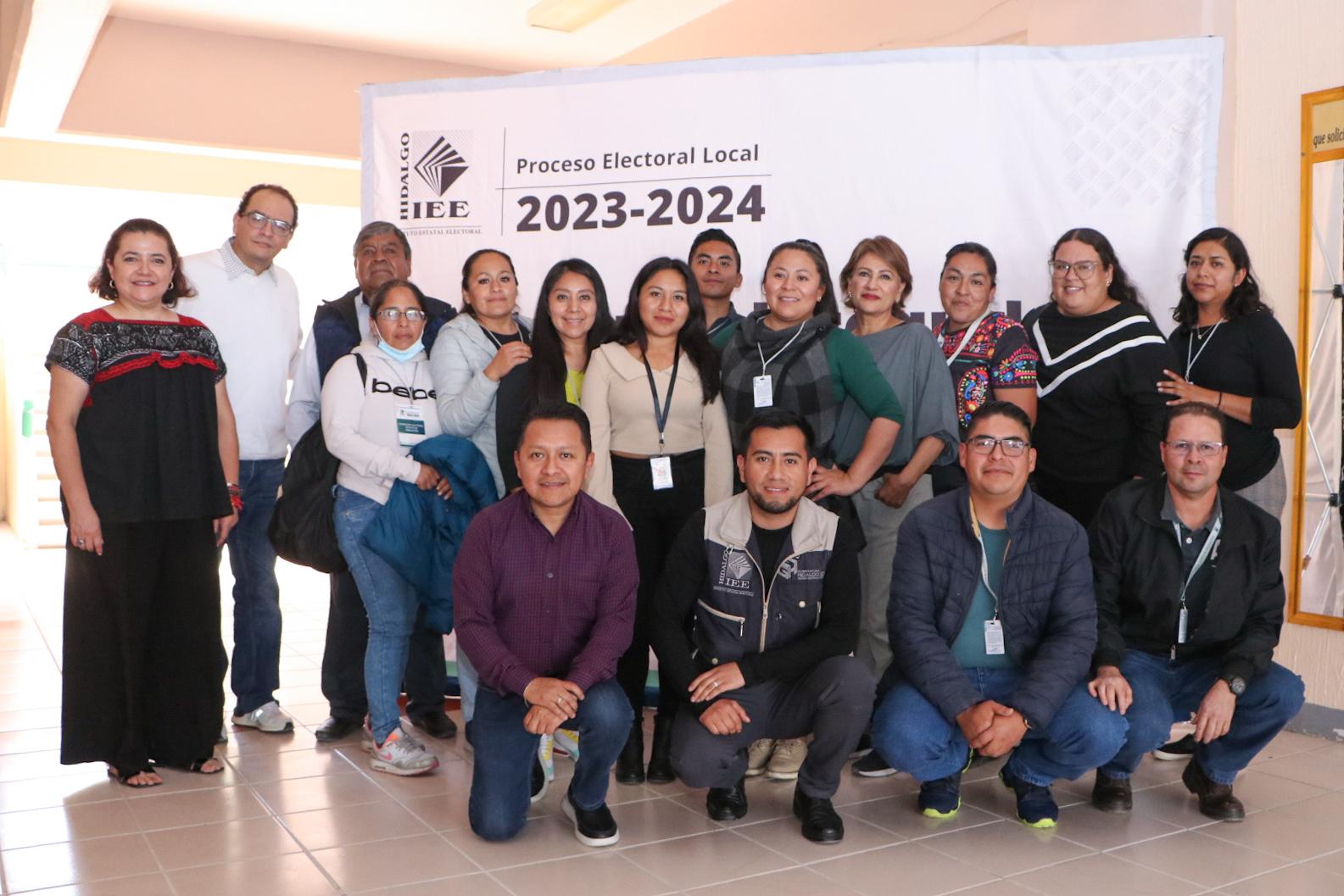 Realizan tercer Curso de Capacitación a Consejos Distritales 