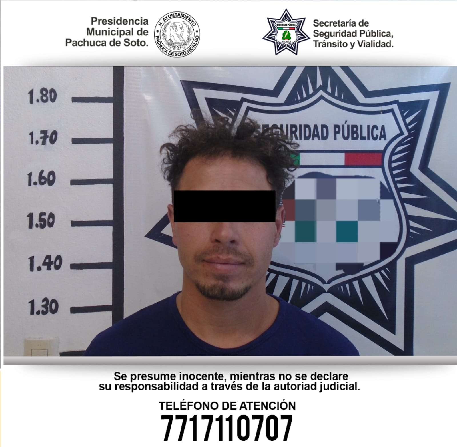 Detienen a hombre por presunta extorsión