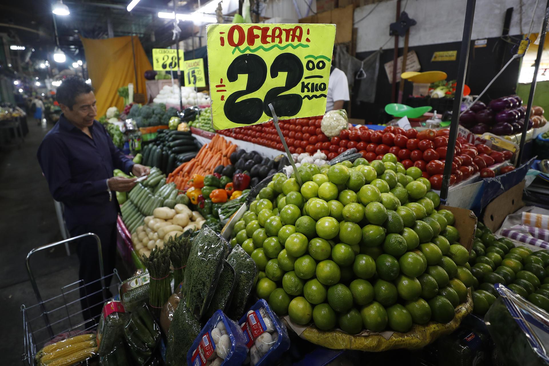 La inflación en México baja a un 4,4 % en febrero después de tres meses al alza