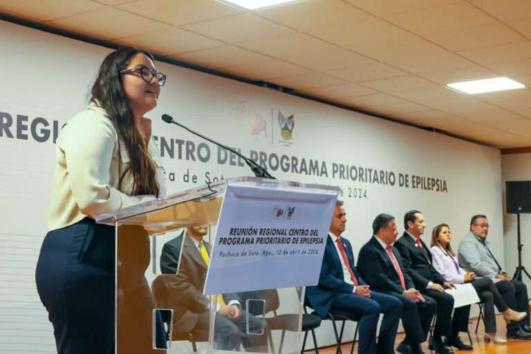 Reunión Regional del Programa Prioritario de Epilepsia se lleva a cabo en Hidalgo