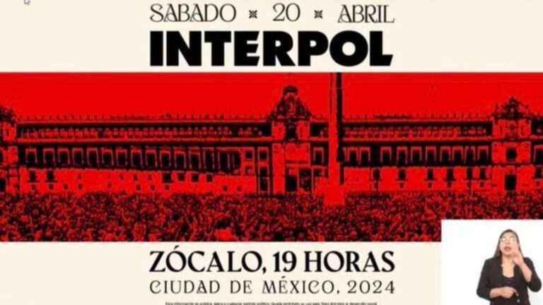 Interpol darán un concierto gratuito en Ciudad de México el 20 de abril