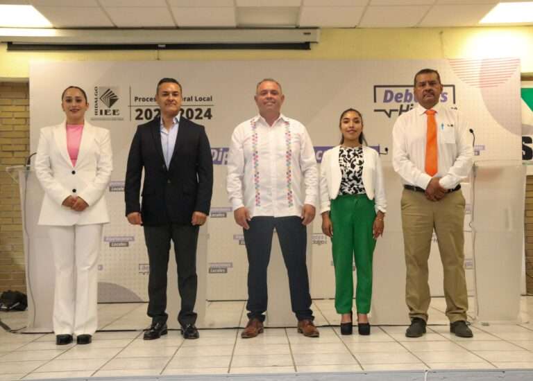 IEEH realiza Debates de Diputaciones Locales de los Distritos 03 Tlanchinol y 02 Zacualtipán de Ángeles