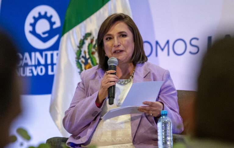 Opositora Gálvez asegura que el crimen organizado domina el 35 % del territorio mexicano