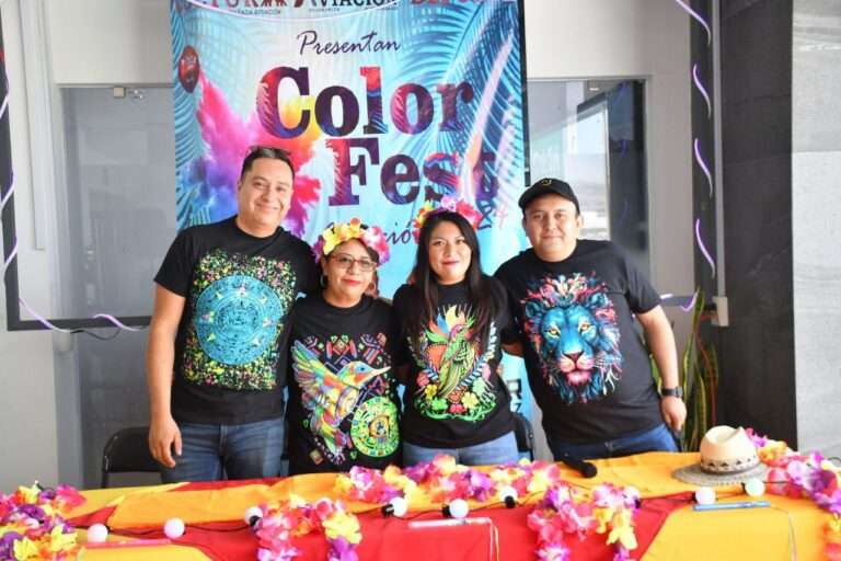 Actopan celebrará el “Color Fest” en el Foro Cañada Aviación