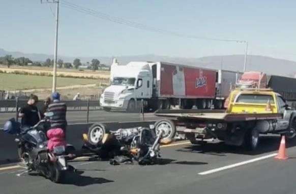 Muere motociclista tras accidente en el Arco Norte, en inmediaciones de Tula de Allende