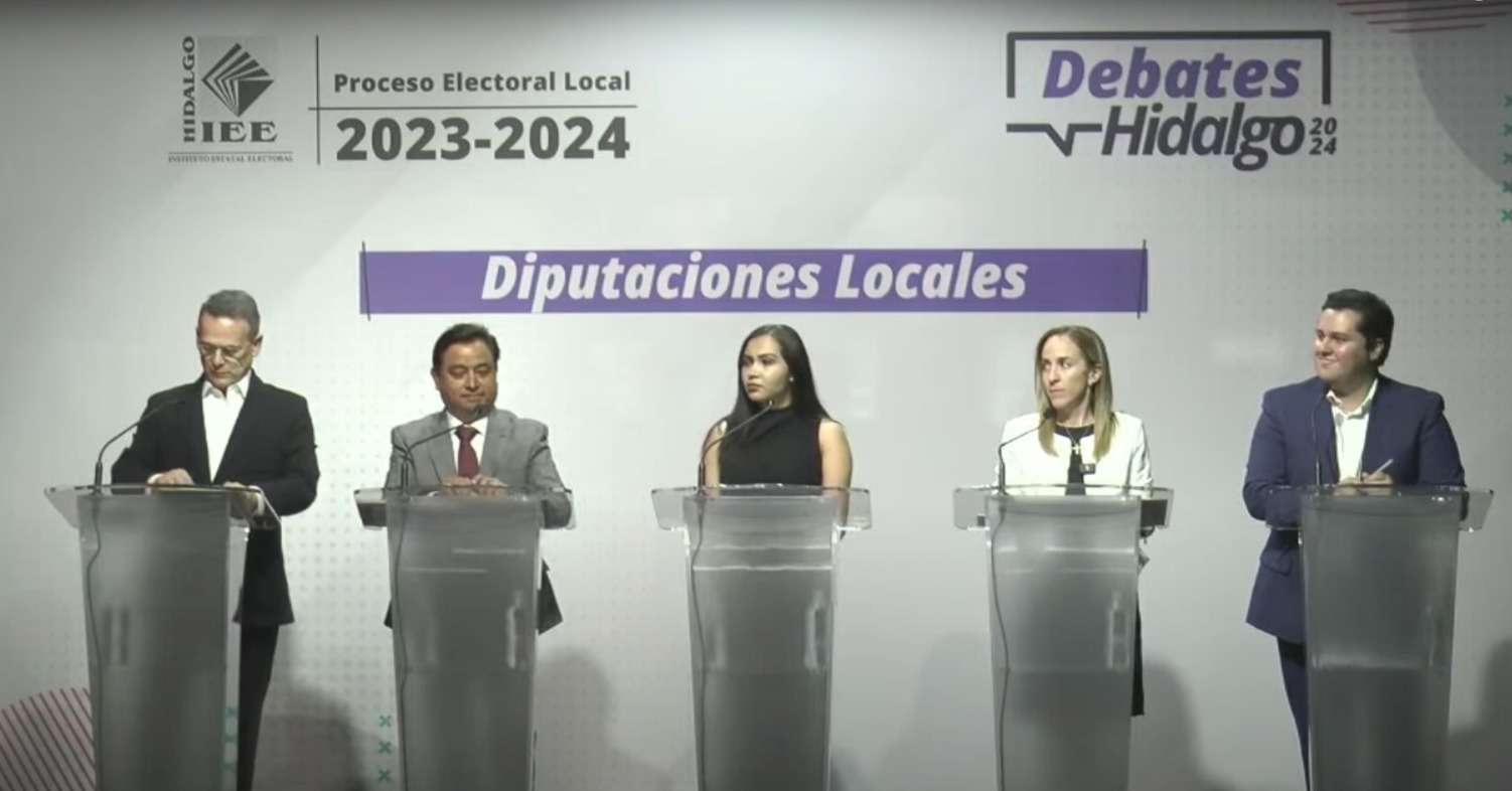 EN VIVO | Debate por el Distrito 13 Pachuca de Soto para el Proceso Electoral Local 2023 – 2024.