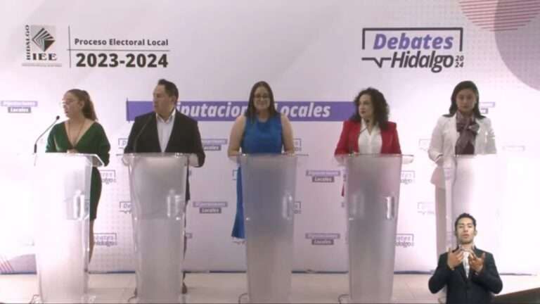 EN VIVO | Debate por el Distrito 10 Zempoala para el Proceso Electoral Local 2023 – 2024.