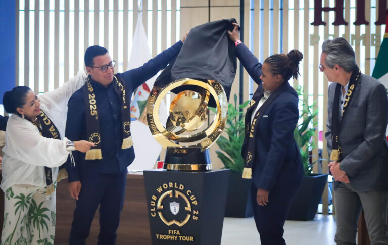 Presentan en Pachuca Copa del Mundial de Clubes 2025