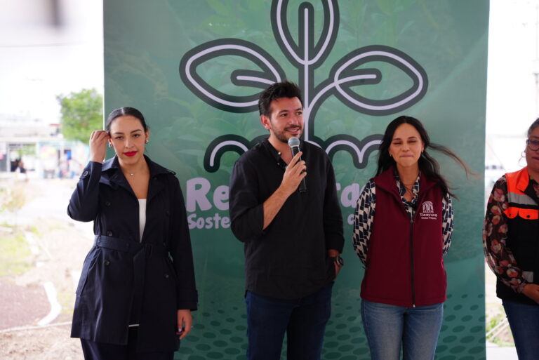 Realizan jornada de reforestación en Tizayuca: se sembraron 340 árboles en espacios públicos