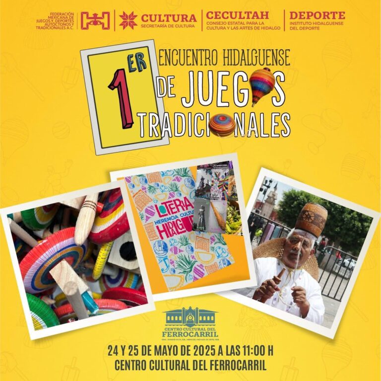 Juega, compite y gana: así será el gran encuentro de juegos tradicionales en Hidalgo