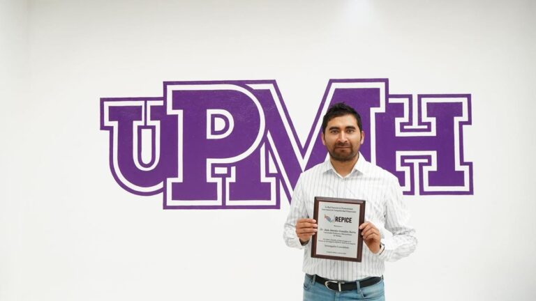 Académico de la UPMH gana premio nacional de investigación REPICE 2024 