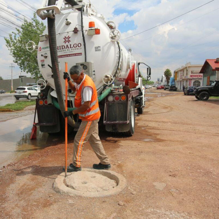 Continúan trabajos de limpieza, búsqueda y prevención ante la presencia de lluvias en territorio hidalguense