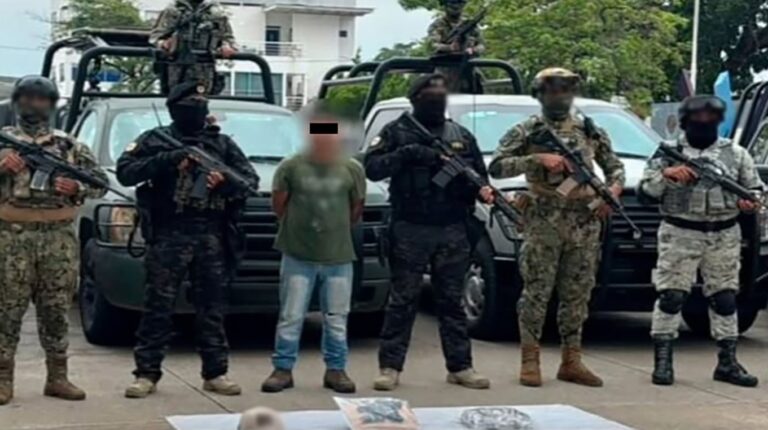 Cae “ El Chuacheneguer”  jefe de plaza  del CJNG en Tabasco
