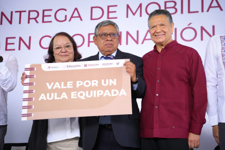 Unidos por la educación: Gobierno de Hidalgo concreta nueva donación por parte de Pemex Unidos por la educación: Gobierno de Hidalgo concreta nueva donación por parte de Pemex