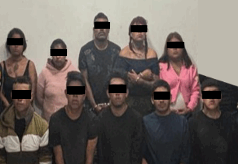 Detienen a 10 presuntos delincuentes en el Estado de México 