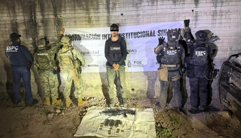 Detienen a Filiberto “N” presunto integrante de “Los Chapitos”