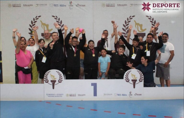 HIDALGO CIERRA CON 5 MEDALLAS EN PARA TENIS DE MESA EN LA PARALIMPIADA NACIONAL 2025