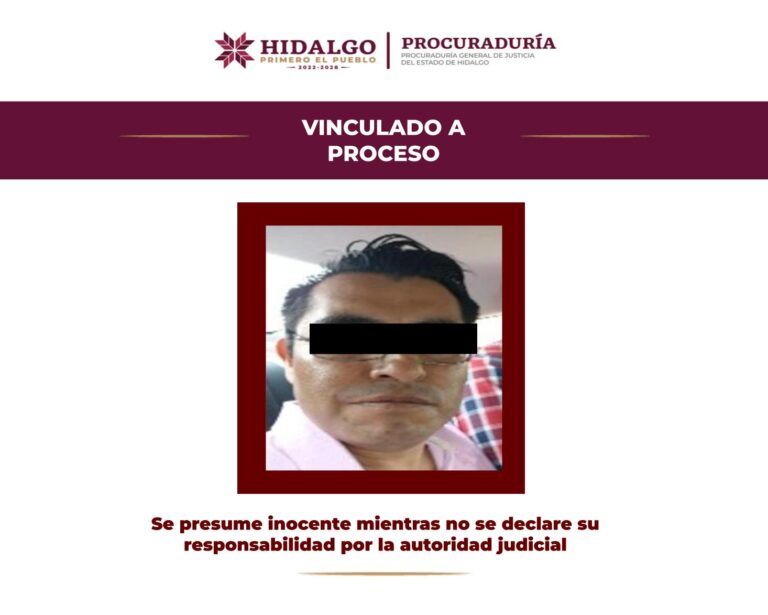 Vinculan a proceso a persona investigada por feminicidio