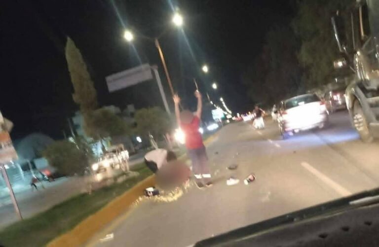 Muere estudiante al intentar cruzar la carretera Pachuca-Ciudad Sahagún