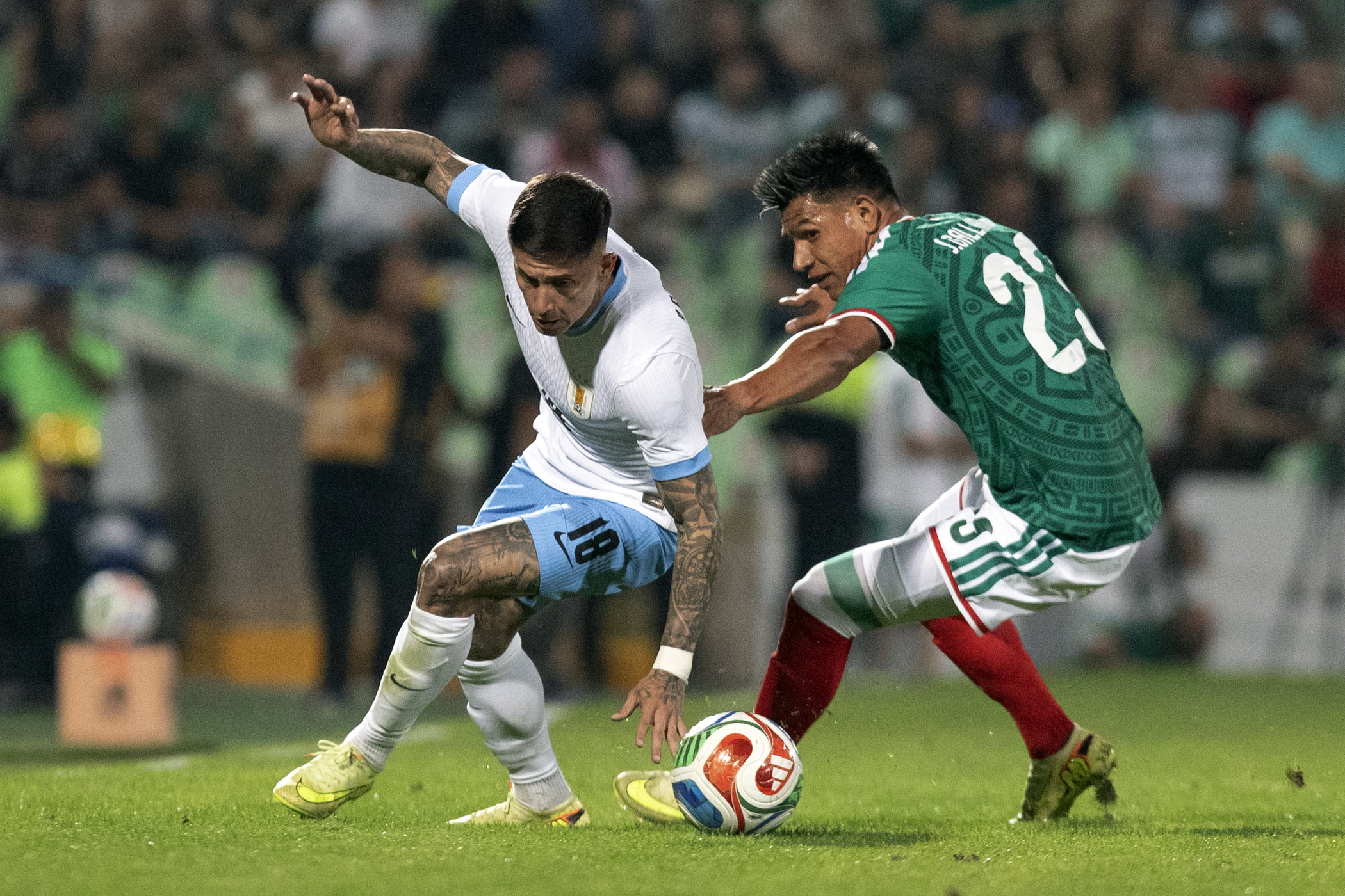 0-0. México y Uruguay empatan sin goles en partido amistoso
