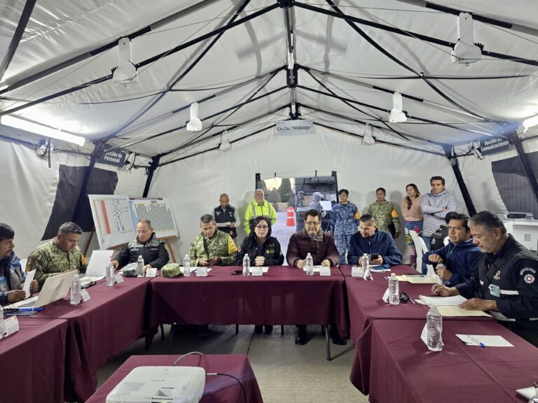 Reunión Clave en Pachuca: Acuerdos Interinstitucionales ante el Frente Frío Número 13