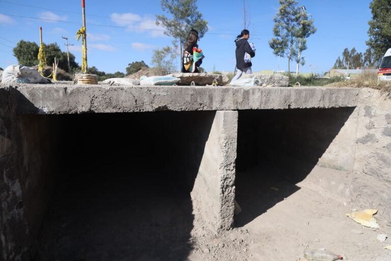 REALIZA MINERAL DE LA REFORMA LIMPIEZA PREVENTIVA EN EL DREN PLUVIAL DE LA UTMIR