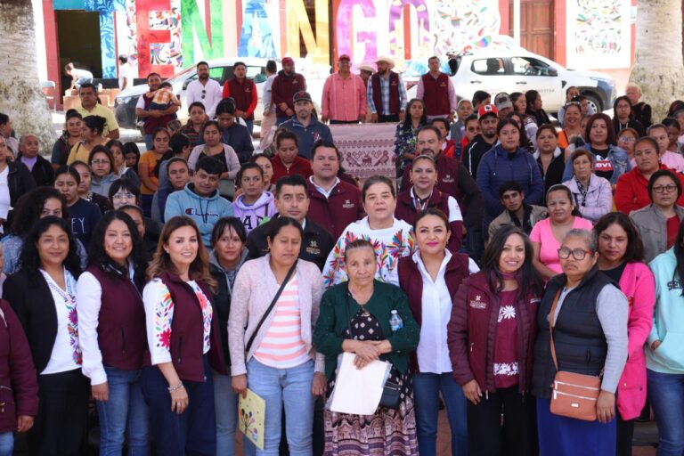 Personas artesanas damnificadas reciben apoyos del Gobierno de Hidalgo y Fonart