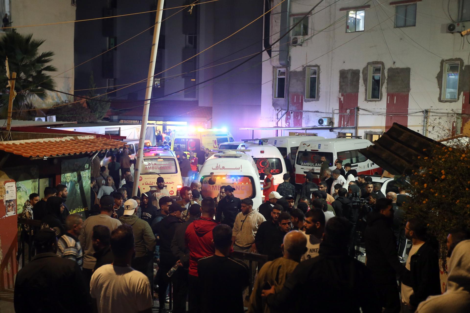 El mayor campo palestino del Líbano trata de sacudirse la conmoción de perder a 14 vecinos