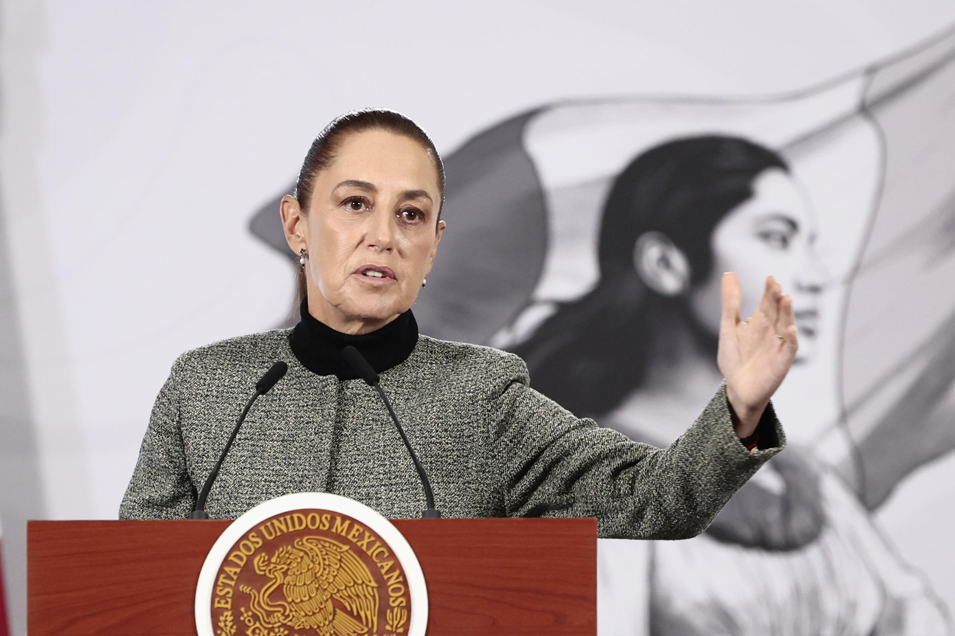 Sheinbaum pide aclarar detención de periodista mexicano acusado de terrorismo en Veracruz