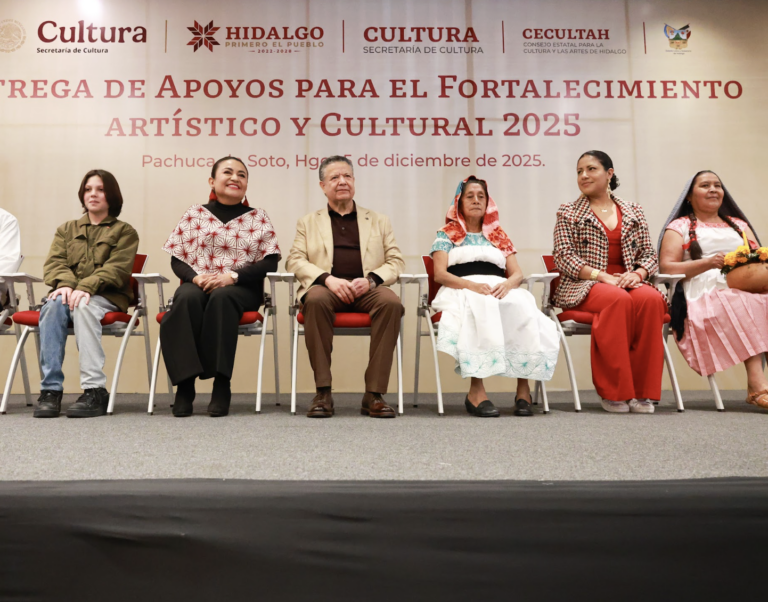 Julio Menchaca promueve la cultura hidalguense con 12.7 millones de pesos