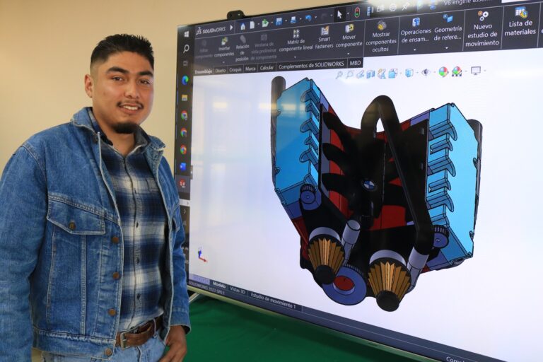 Estudiantes del ITESHU logran certificación internacional en SOLIDWORKS