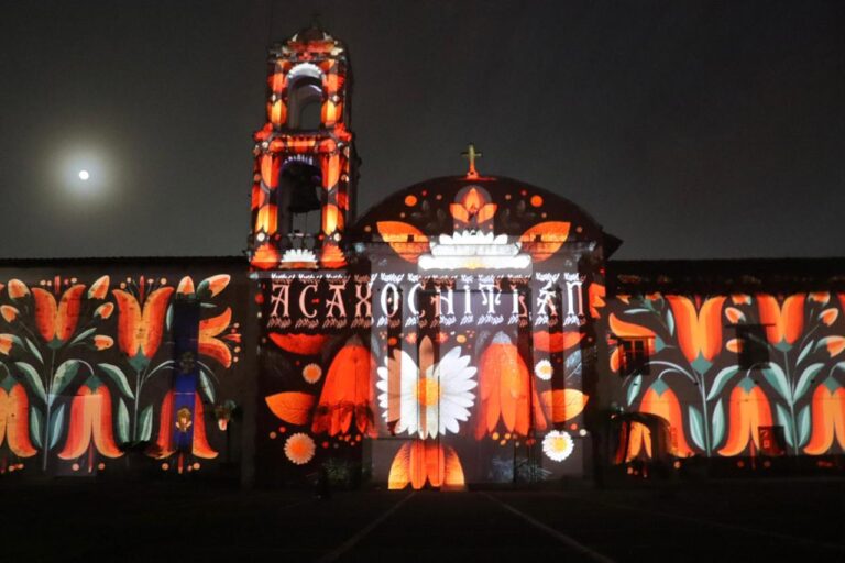 Acaxochitlán ilumina su legado con innovación y tradición