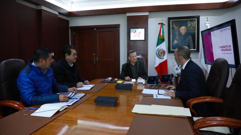 Gabinete de Seguridad de Hidalgo alista operativo por temporada navideña