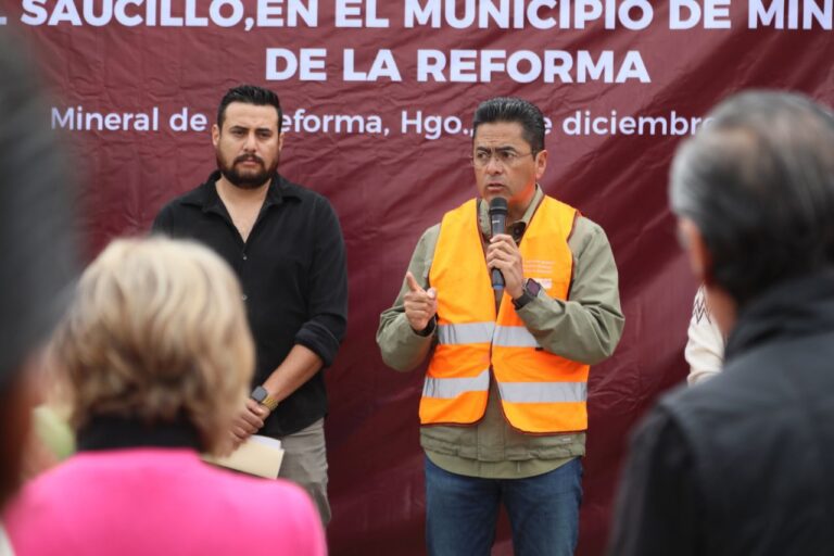 EDUARDO MEDÉCIGO CUMPLE CON OBRA VIAL, TRAS AÑOS DE ABANDONO 