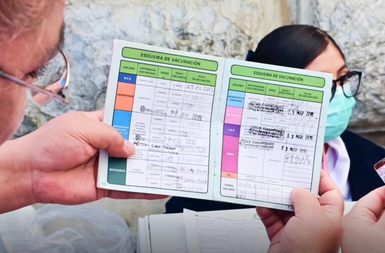 Más de 122 mil dosis contra sarampión disponibles