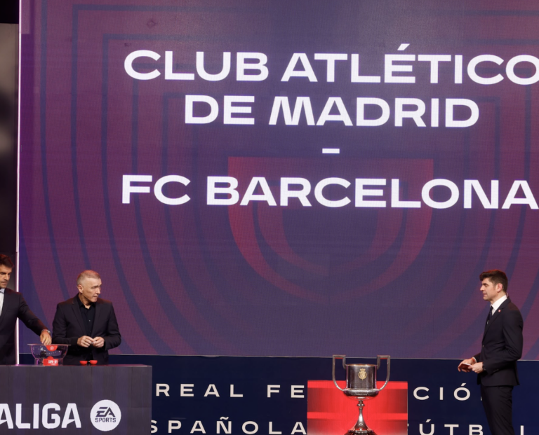 Atlético de Madrid-Barcelona y Athletic-Real Sociedad, semifinales de la Copa del Rey
