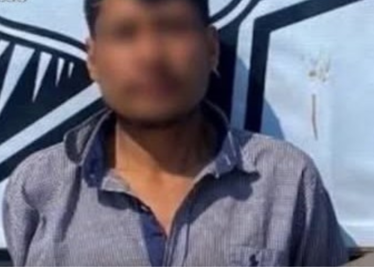 Se drogó con solvente y policías lo detienen 