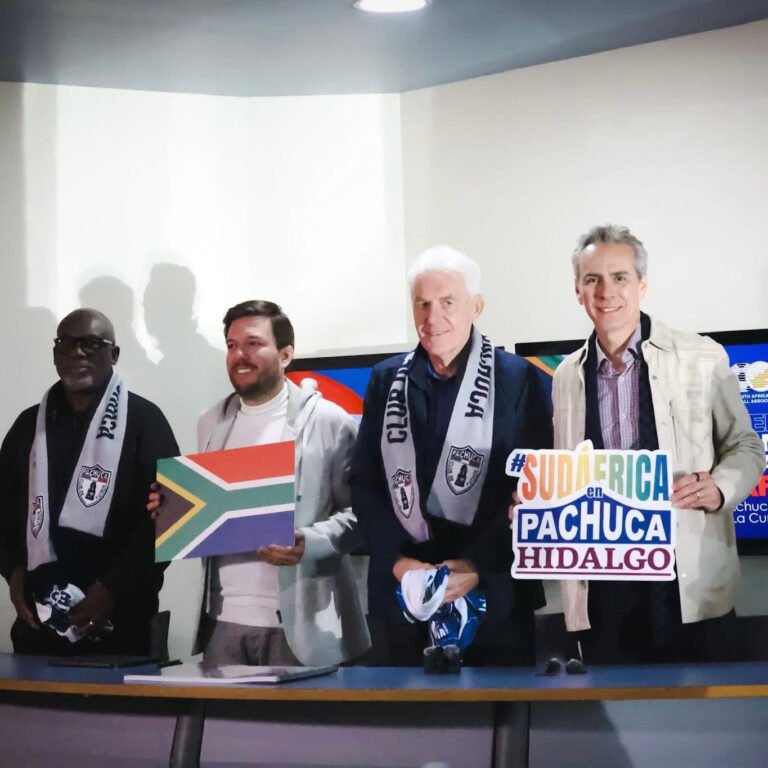 ¡SUDÁFRICA LLLEGARÁ A PACHUCA!