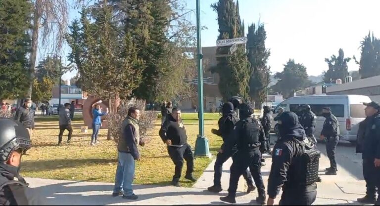 Con un sigiloso operativo policiaco…