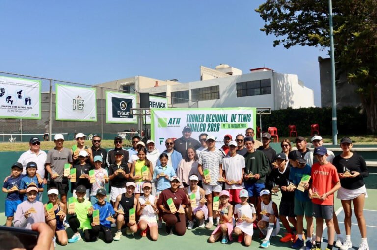 MÁS DE 420 MIL PESOS DEJA TENIS REGIONAL EN HIDALGO