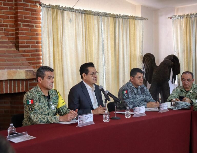 Autoridades coordinan entrega de apoyos para municipios afectados por la vaguada monzónica