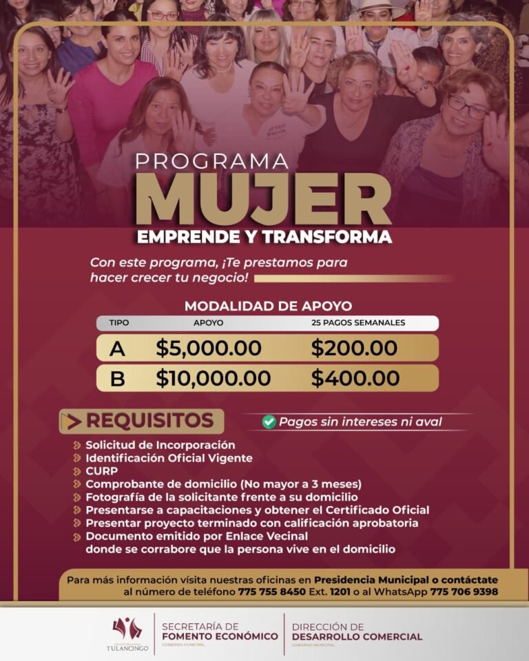 Promueven microcréditos a negocios y mujeres emprendedoras