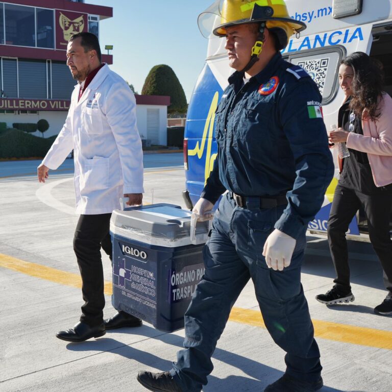 Se realiza con éxito la segunda procuración y traslado de órganos en la entidad